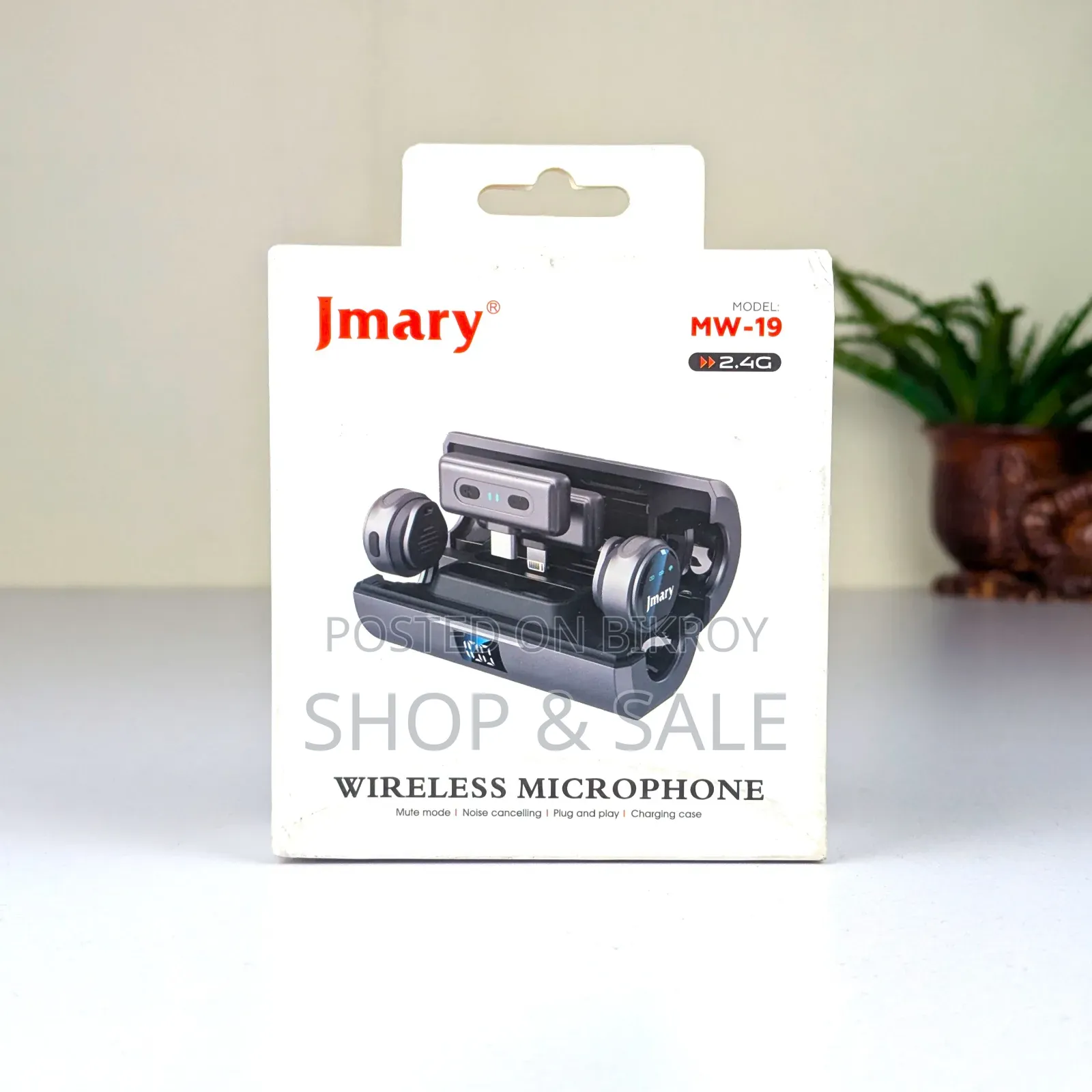Jmary MW-19 ওয়্যারলেস মাইক্রোফোন
