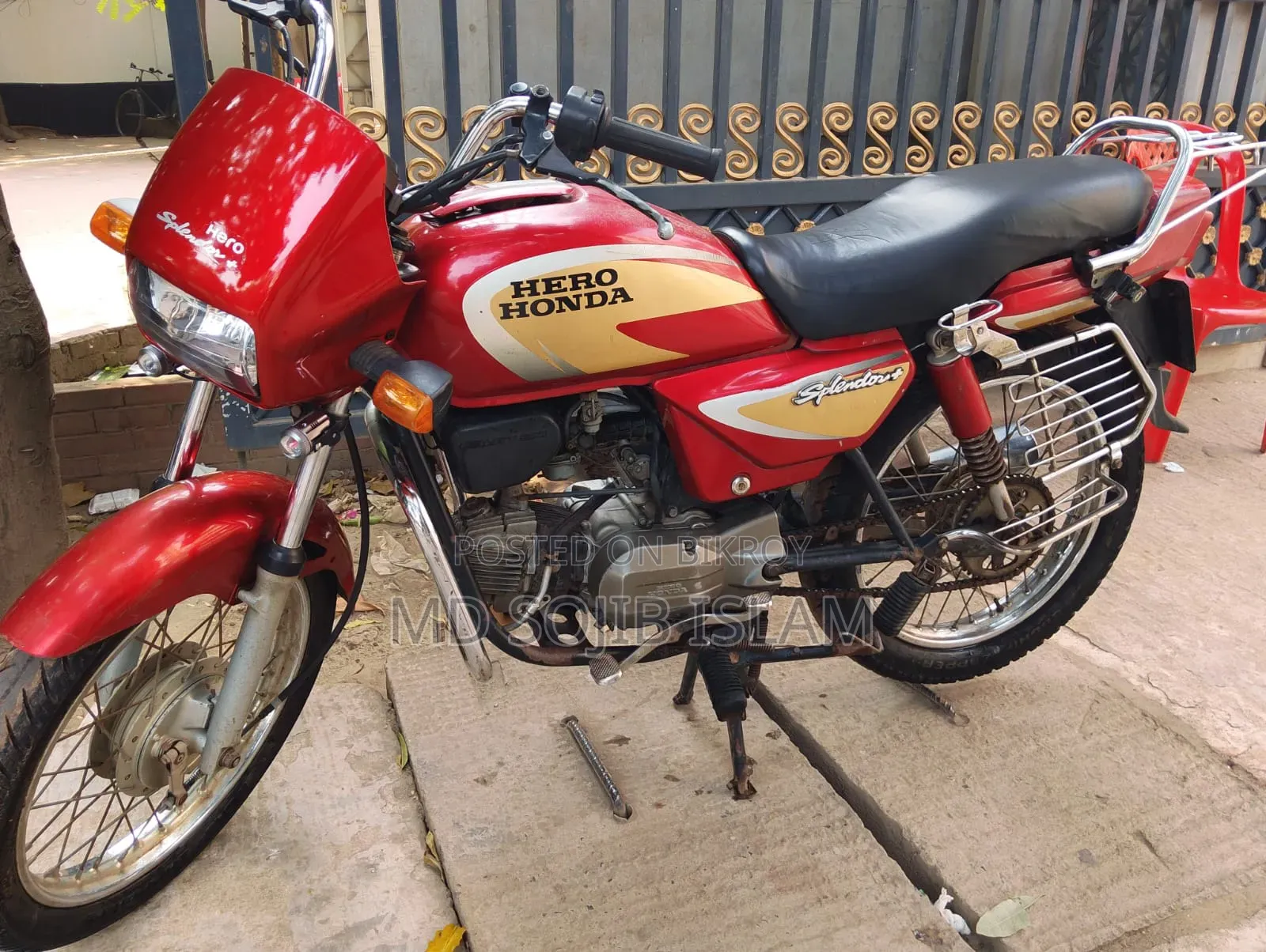 Hero Splendor Plus 2005 Red