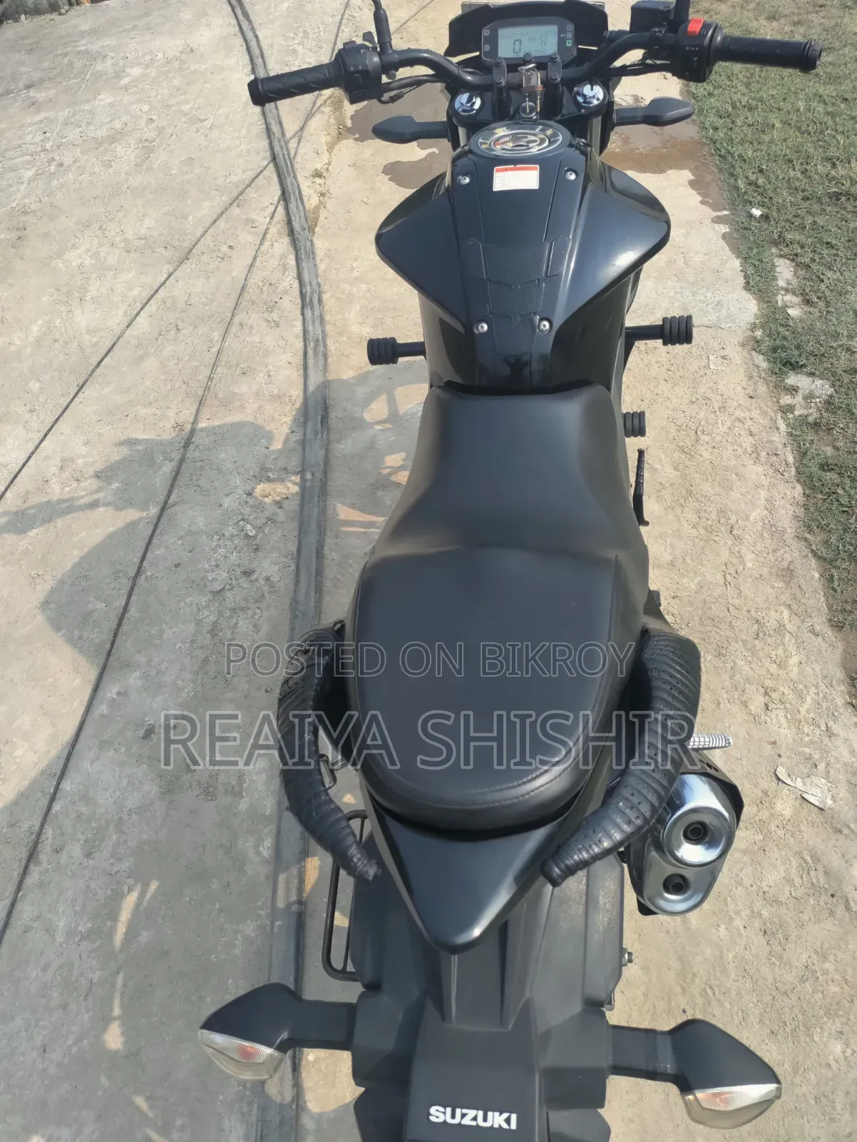 Suzuki Gixxer 2024 Black