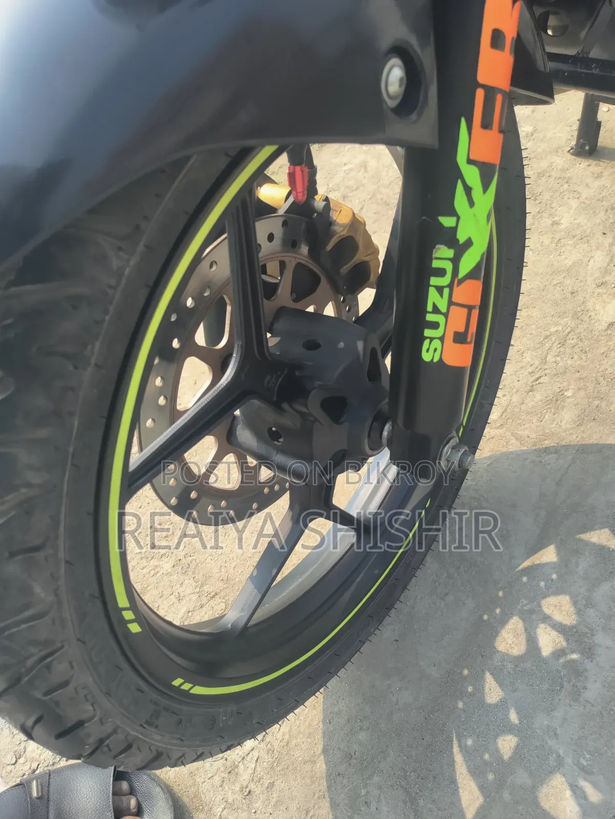 Suzuki Gixxer 2024 Black