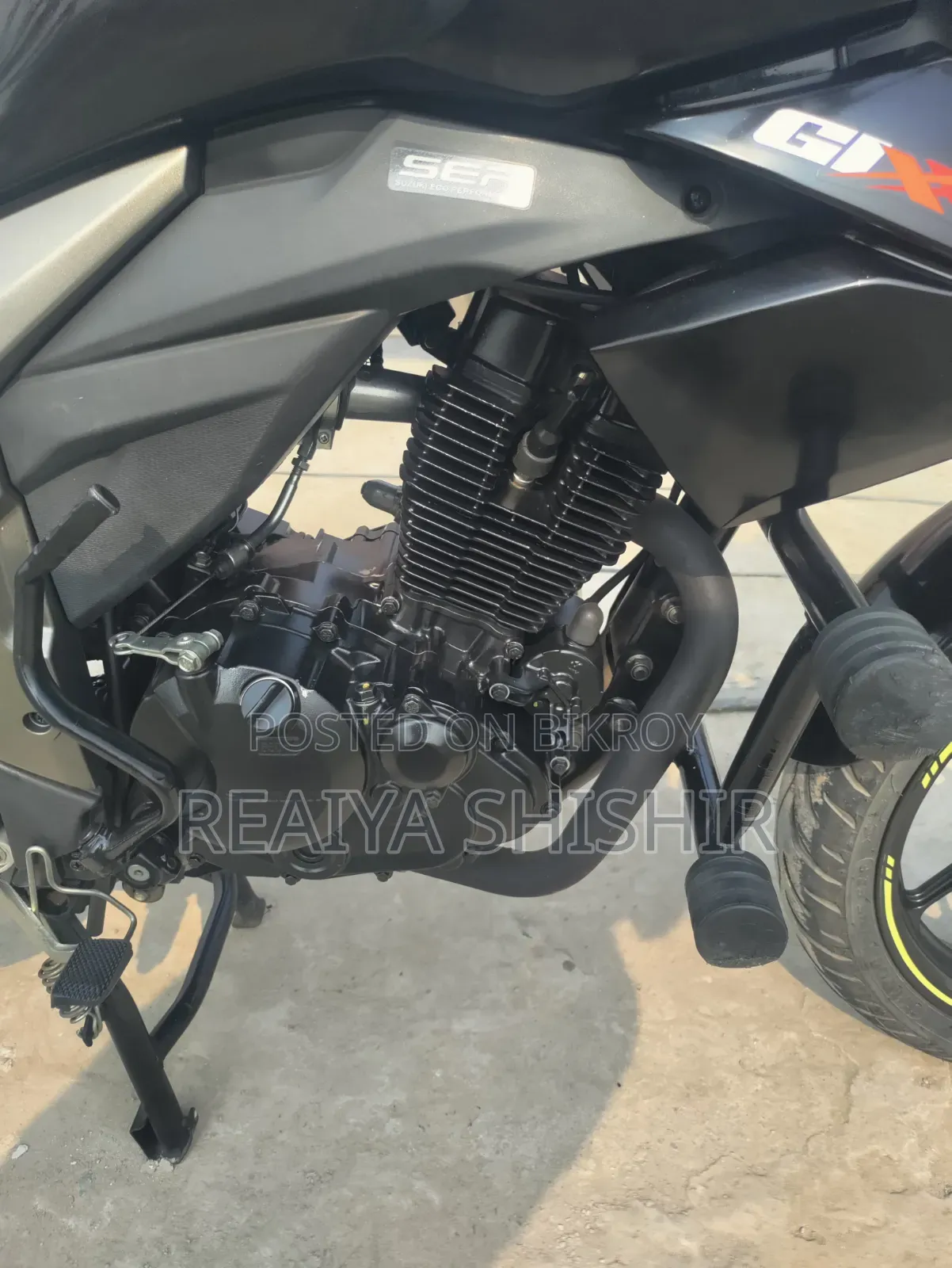 Suzuki Gixxer 2024 Black