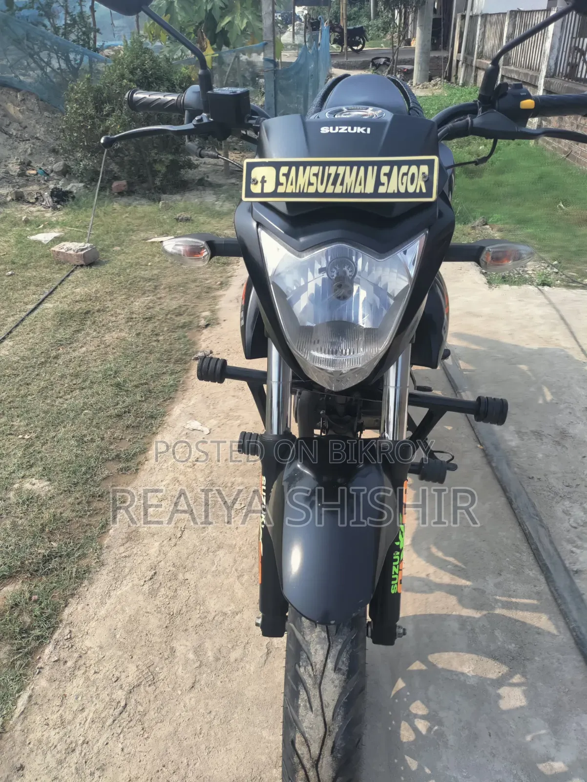 Suzuki Gixxer 2024 Black