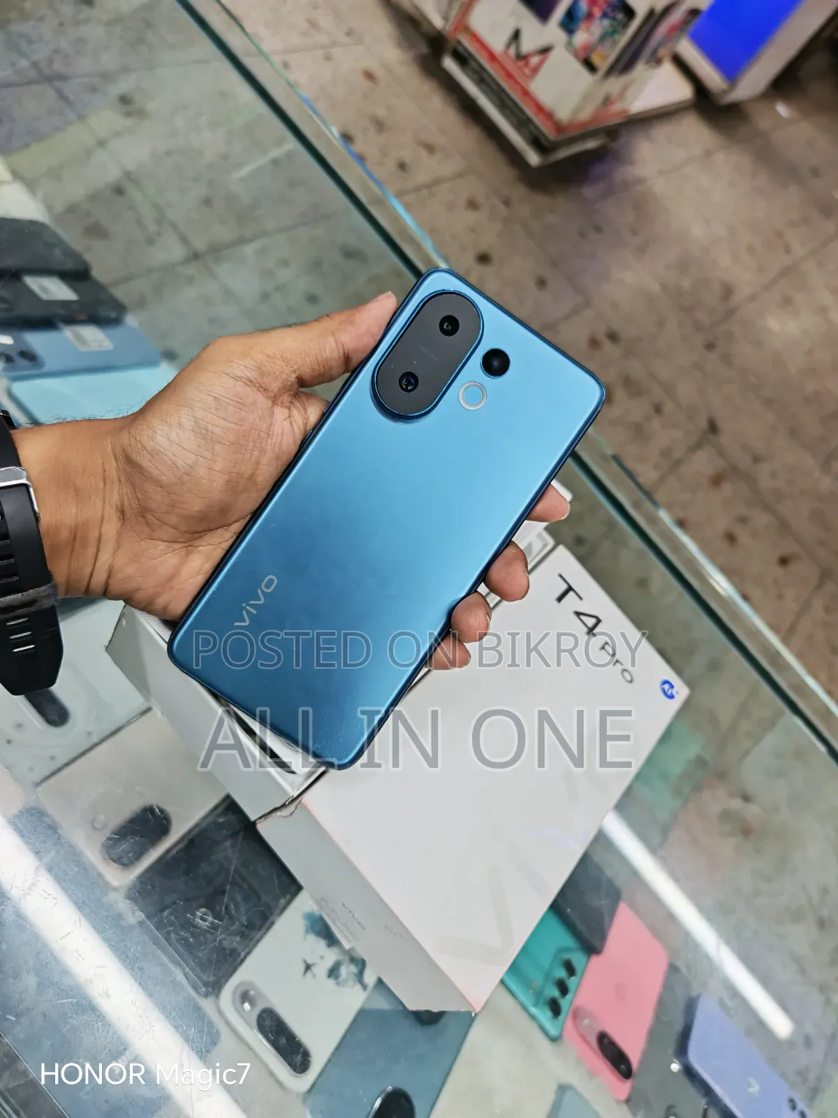 ভিভো টি৪ প্রো ১২৮ জিবি ব্লু