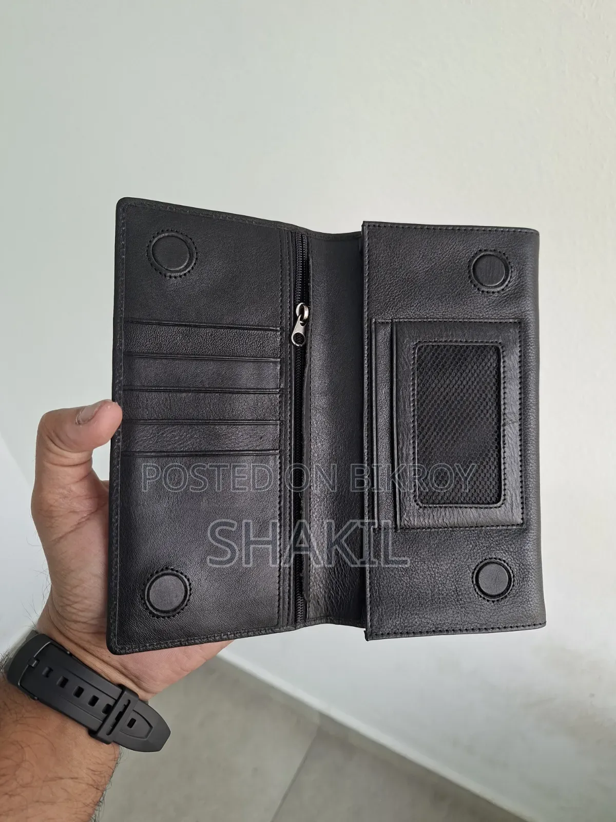 Premium Long Soft Leather Wallet