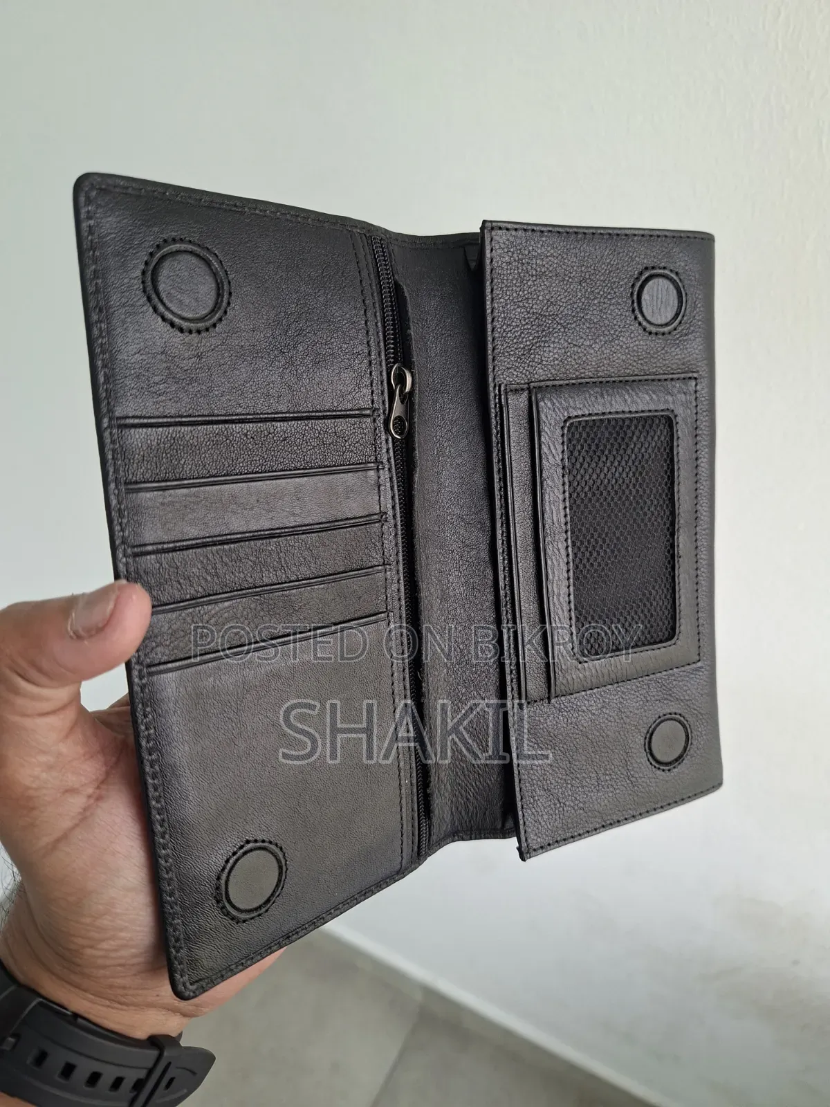 Premium Long Soft Leather Wallet