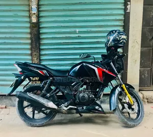 টিভিএস আপাচে আরটিআর ১৬০ টুভি ২০১৮ ব্ল্যাক