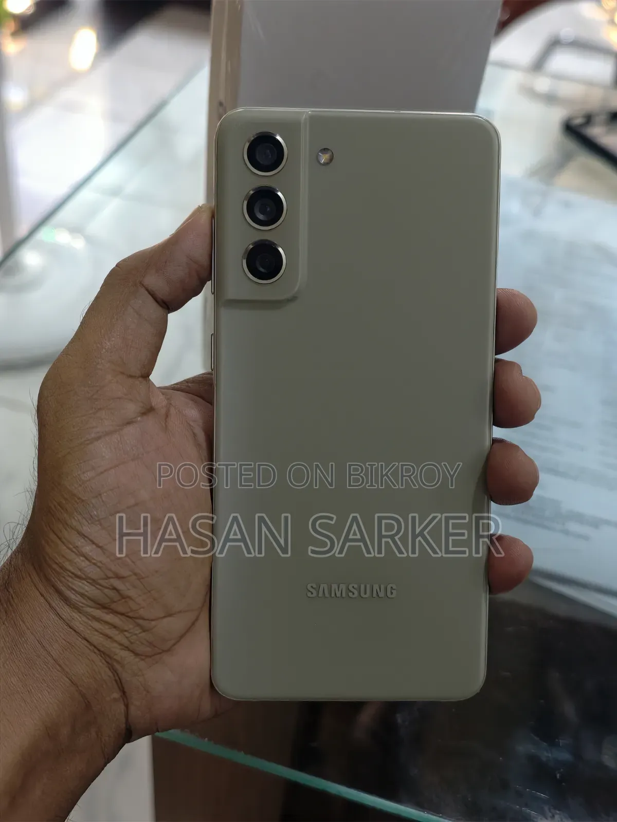 স্যামসাং গ্যালাক্সি এস২১ এফই ৫জি ২৫৬ জিবি সিলভার