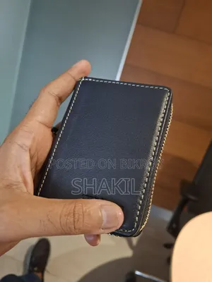 Exclusive Zipper Wallet. Navy
