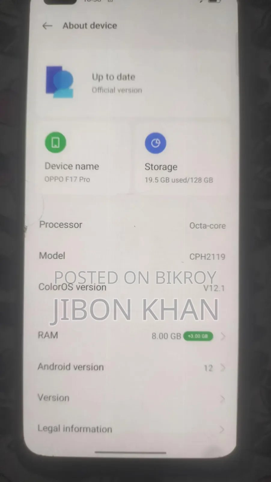 Oppo F17 Pro 128 GB