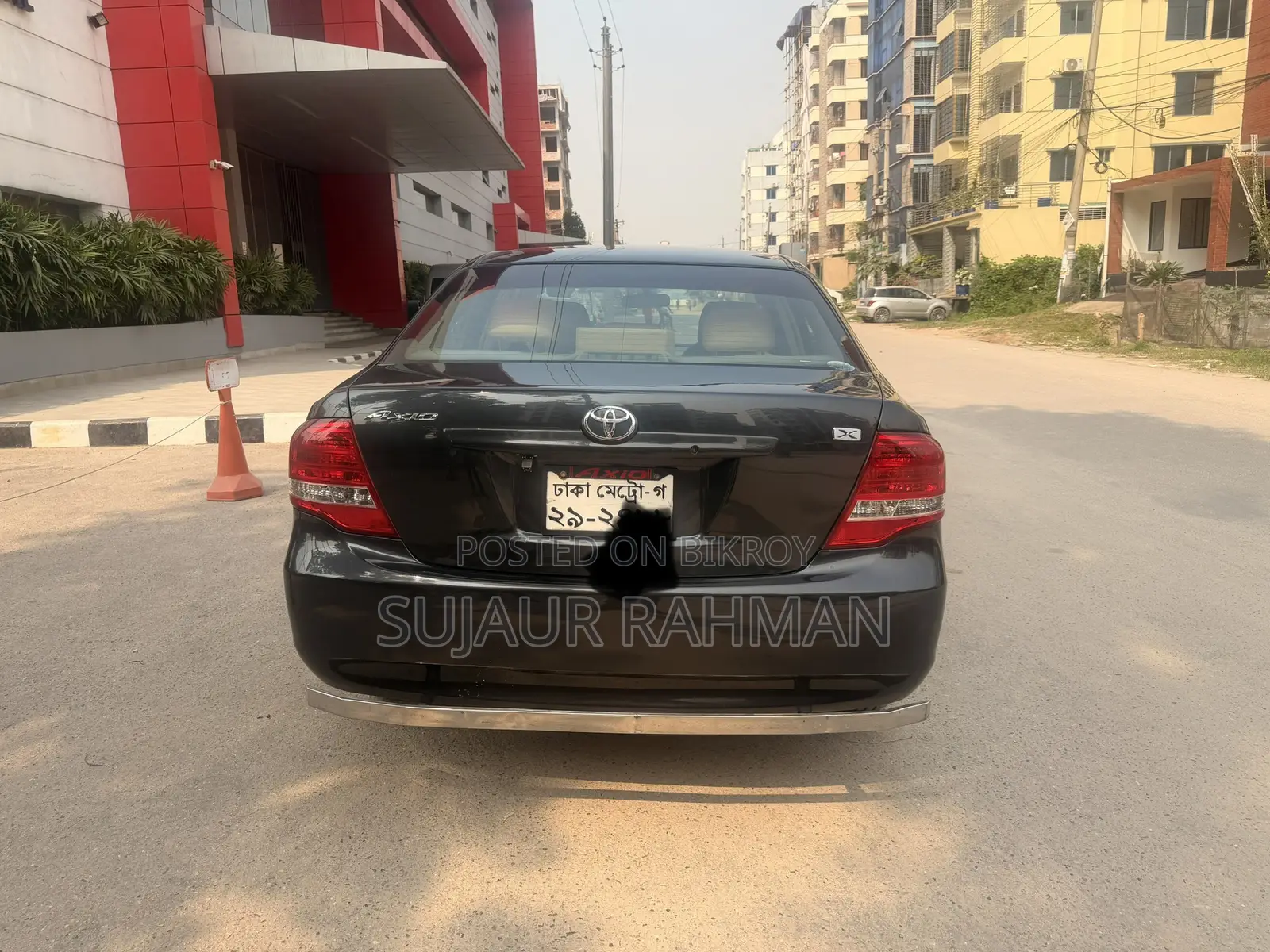 টয়োটা অ্যাক্সিও ২০০৭ গ্রে