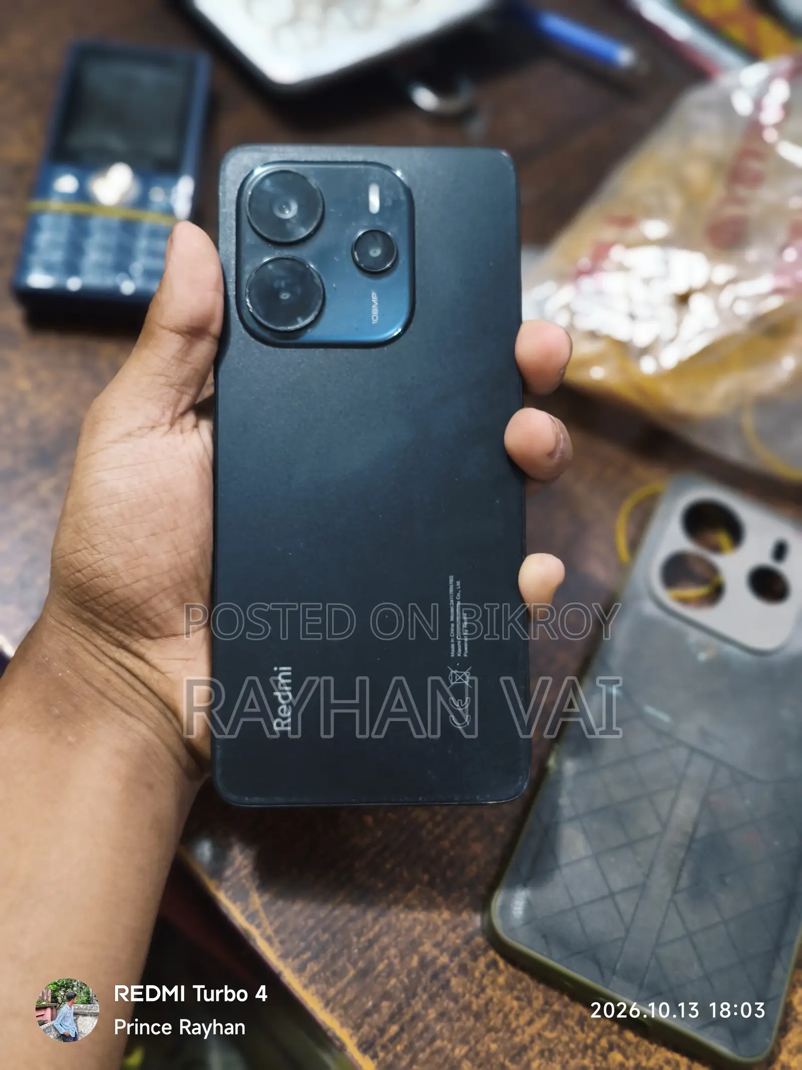 Xiaomi Redmi Note 14 4G 256 GB Black