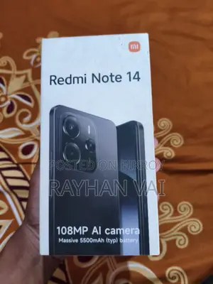 Xiaomi Redmi Note 14 4G 256 GB Black