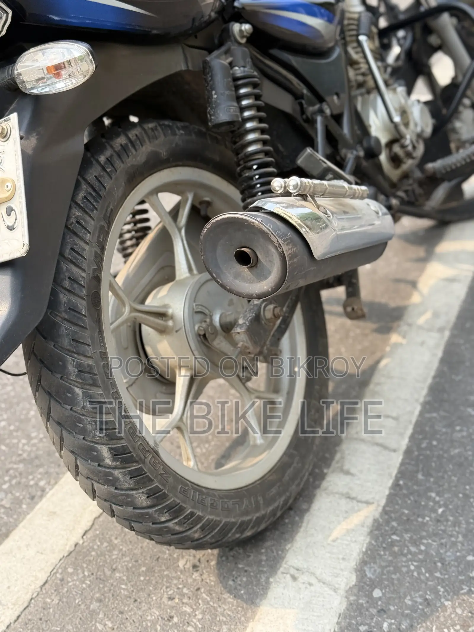 Bajaj Discover 125 2018 Blue