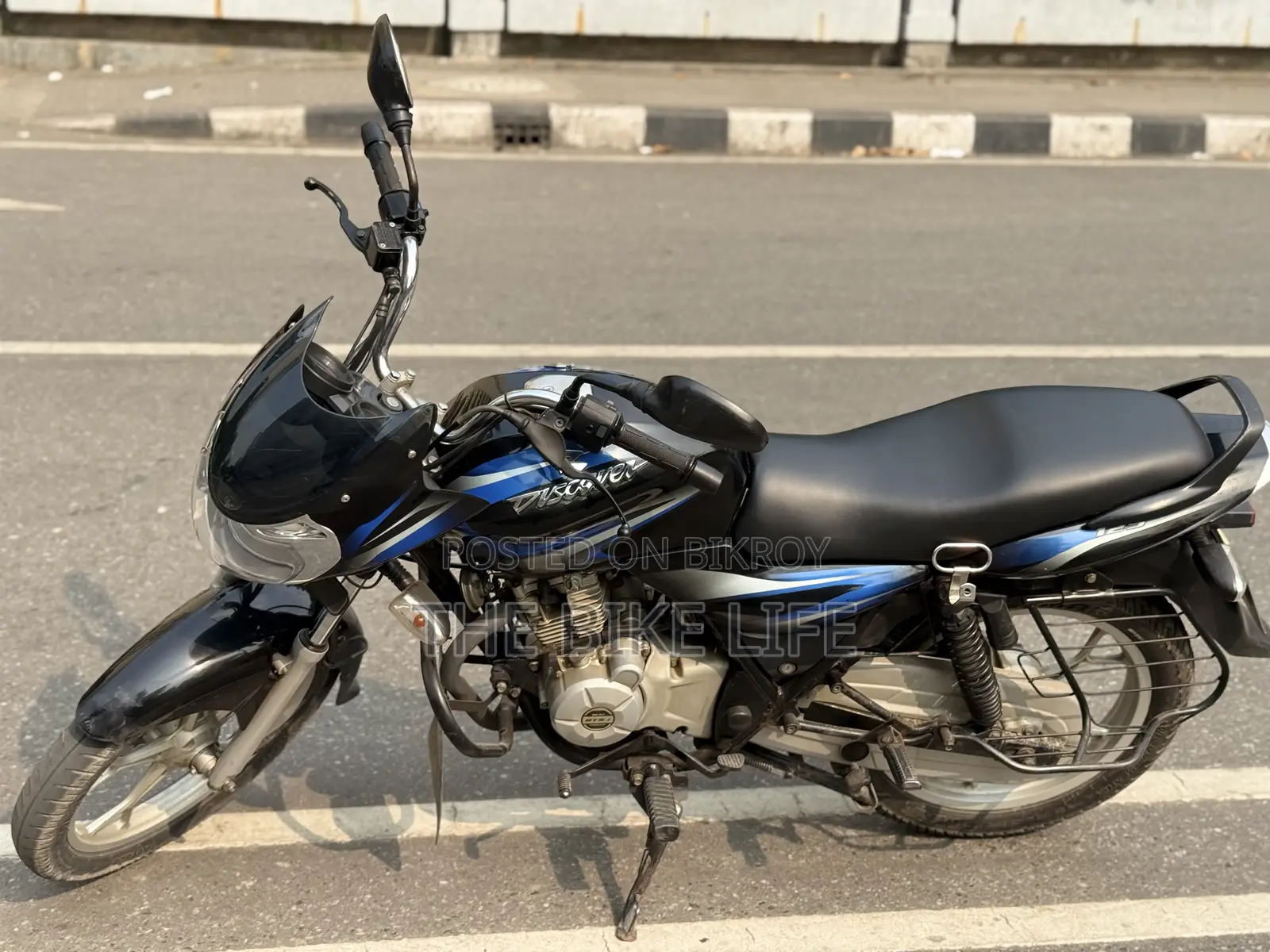 Bajaj Discover 125 2018 Blue