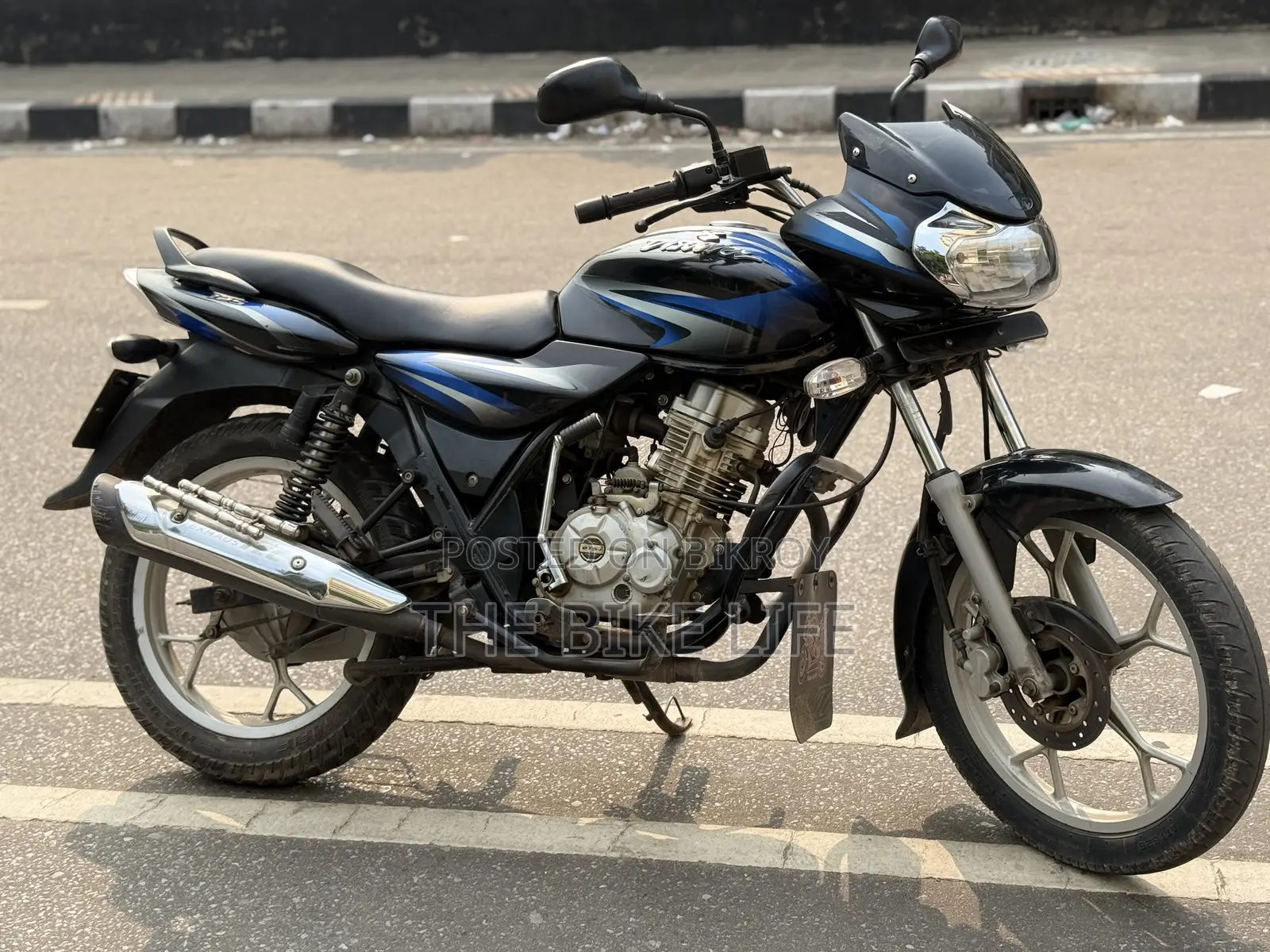 Bajaj Discover 125 2018 Blue
