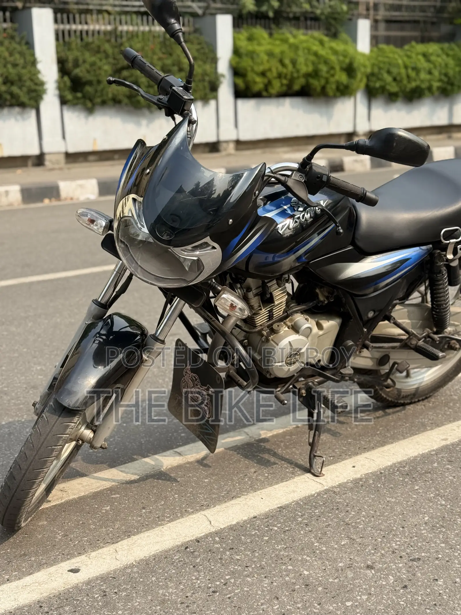 Bajaj Discover 125 2018 Blue