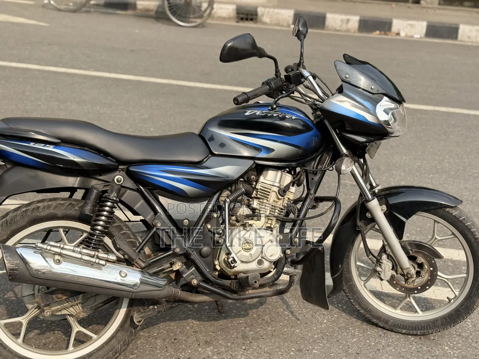 Bajaj Discover 125 2018 Blue