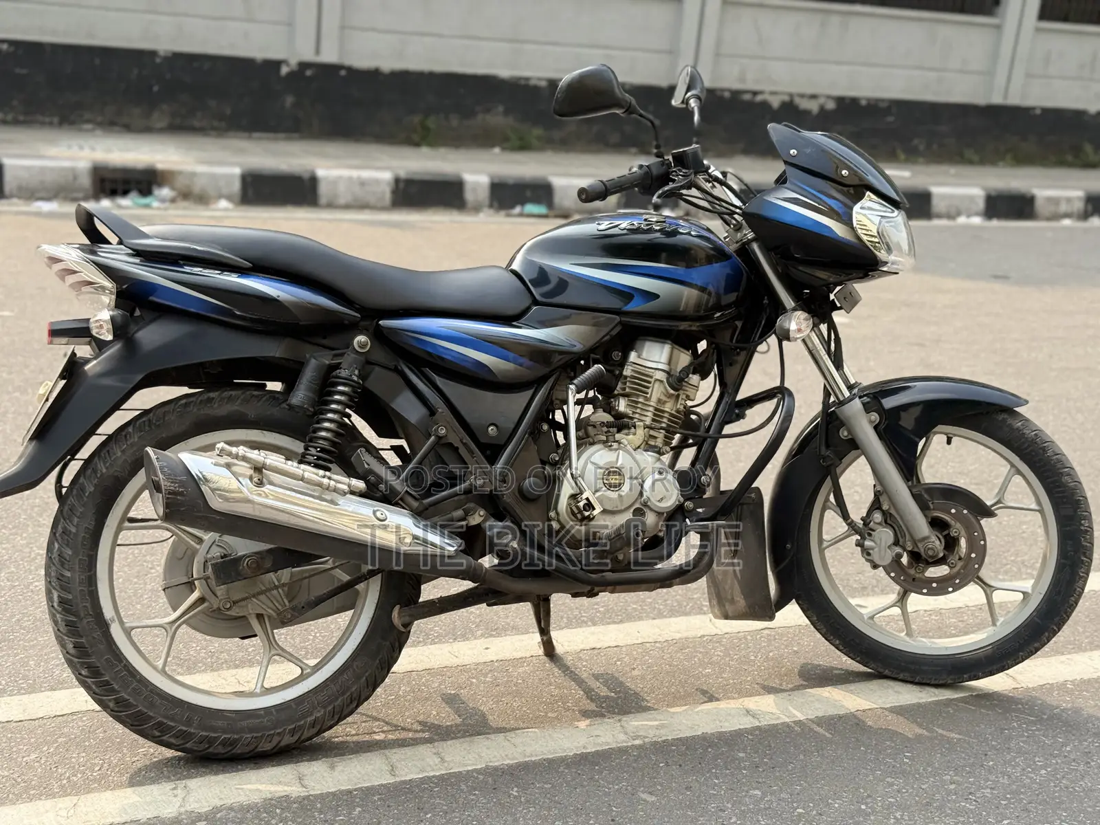 Bajaj Discover 125 2018 Blue