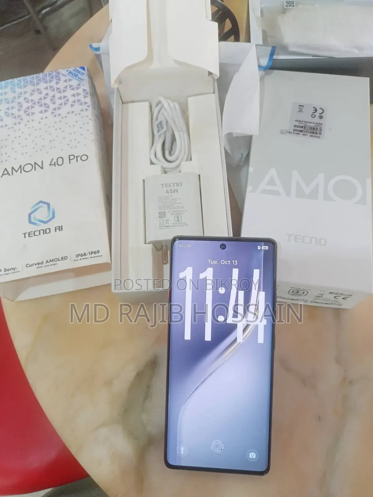 Tecno Camon 40 Pro 5G 256 GB Blue