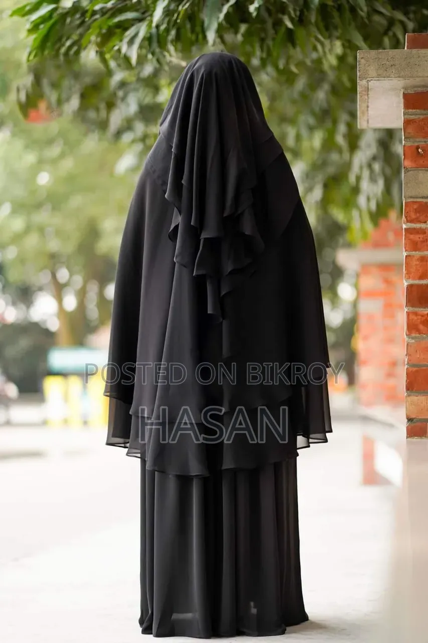 Muttaki Burqa Set with Hijab and Niqab