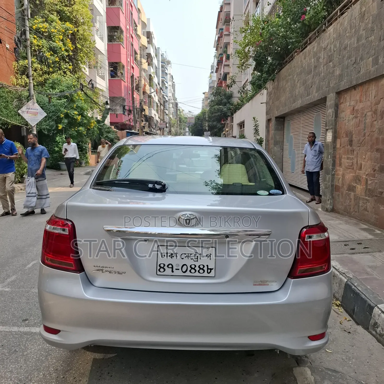 Toyota Axio 2016 Silver