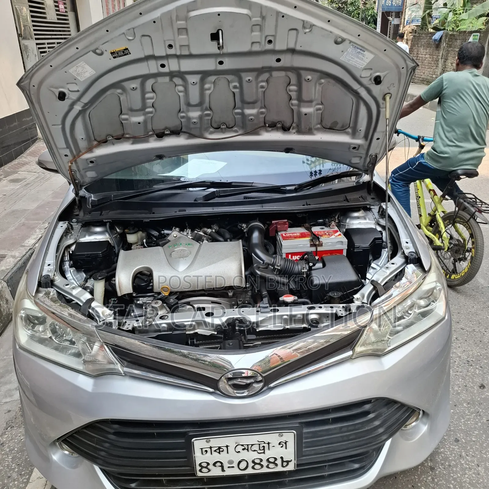 Toyota Axio 2016 Silver