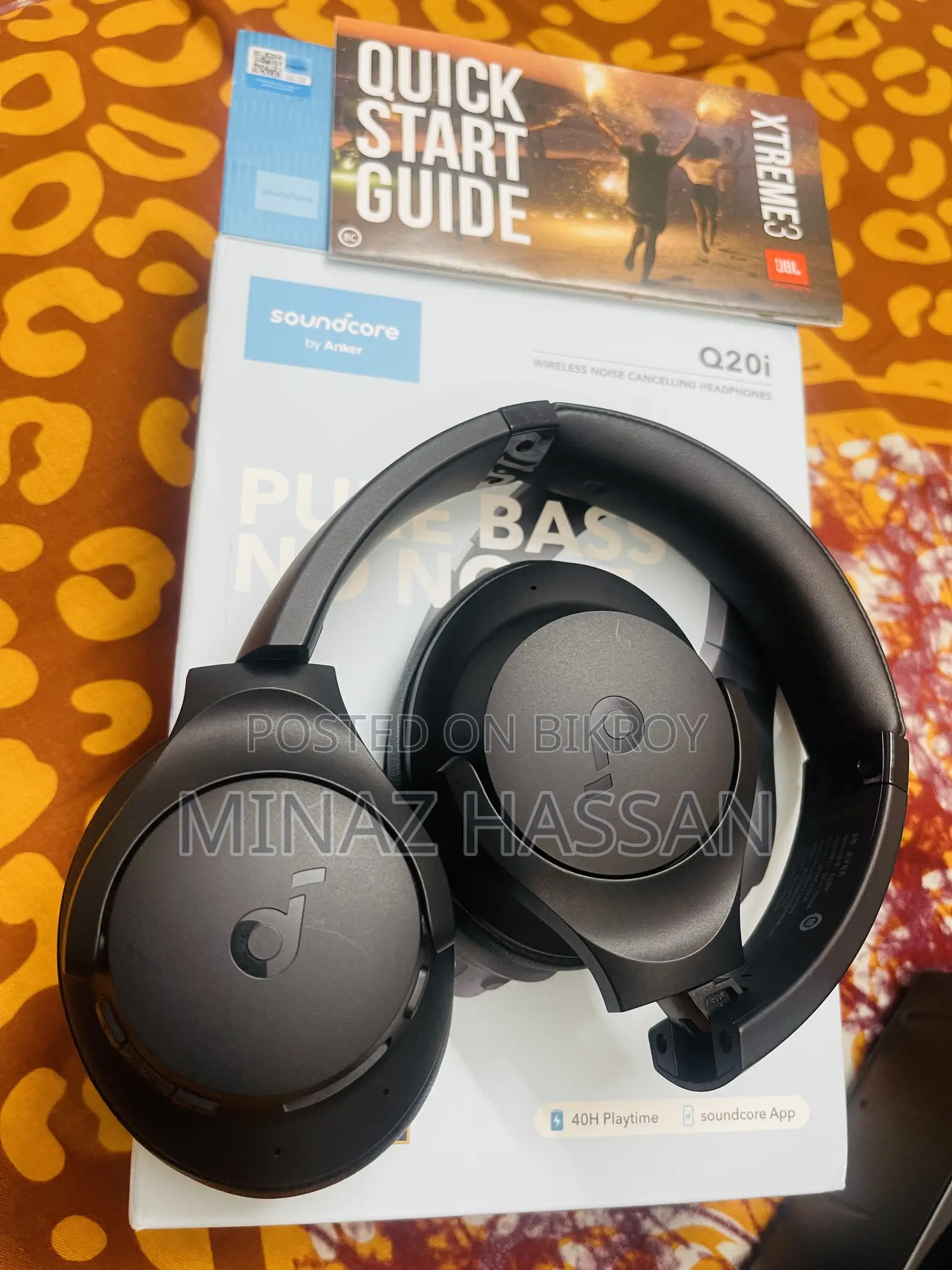 Anker Soundcore Q20i Hybrid Active Noise Cancelling Headphones