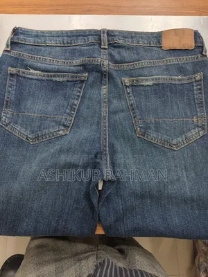 Aeropostale Men's Straight Fit Blue Jeans