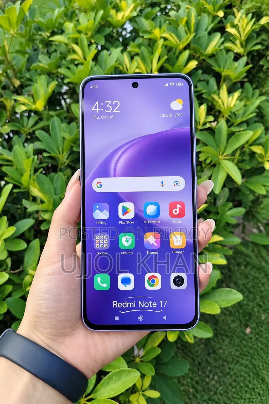 নতুন Xiaomi Redmi Note 17 256 GB Purple