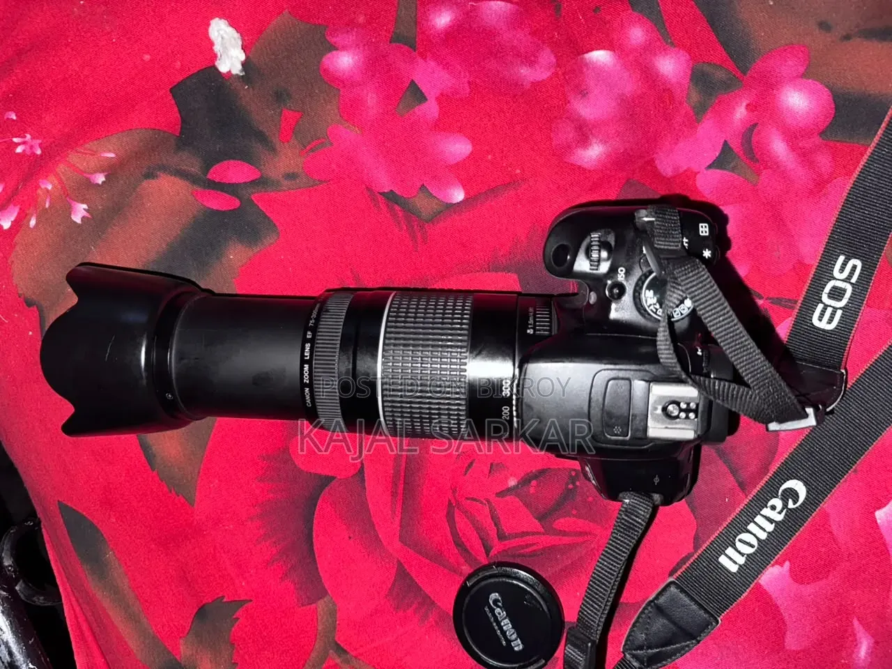 Canon 650D With 75mm*300mm Zoom Lens