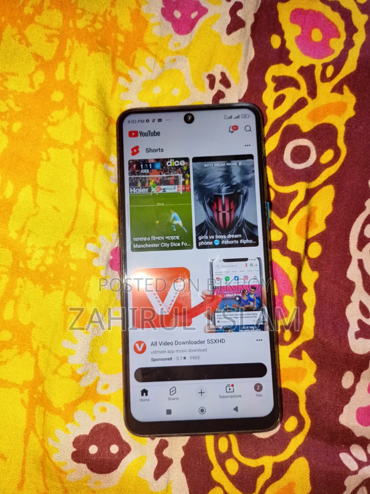 Xiaomi Redmi Note 9 Pro 128 GB Blue