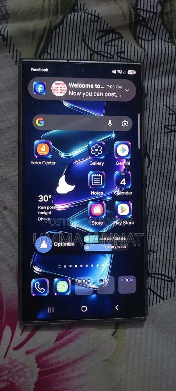 Samsung Galaxy S24 Ultra 256 GB Gray
