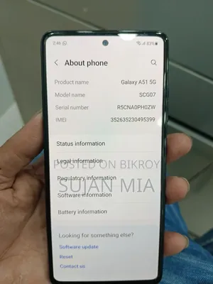 Samsung Galaxy A51 5G 128 GB Black