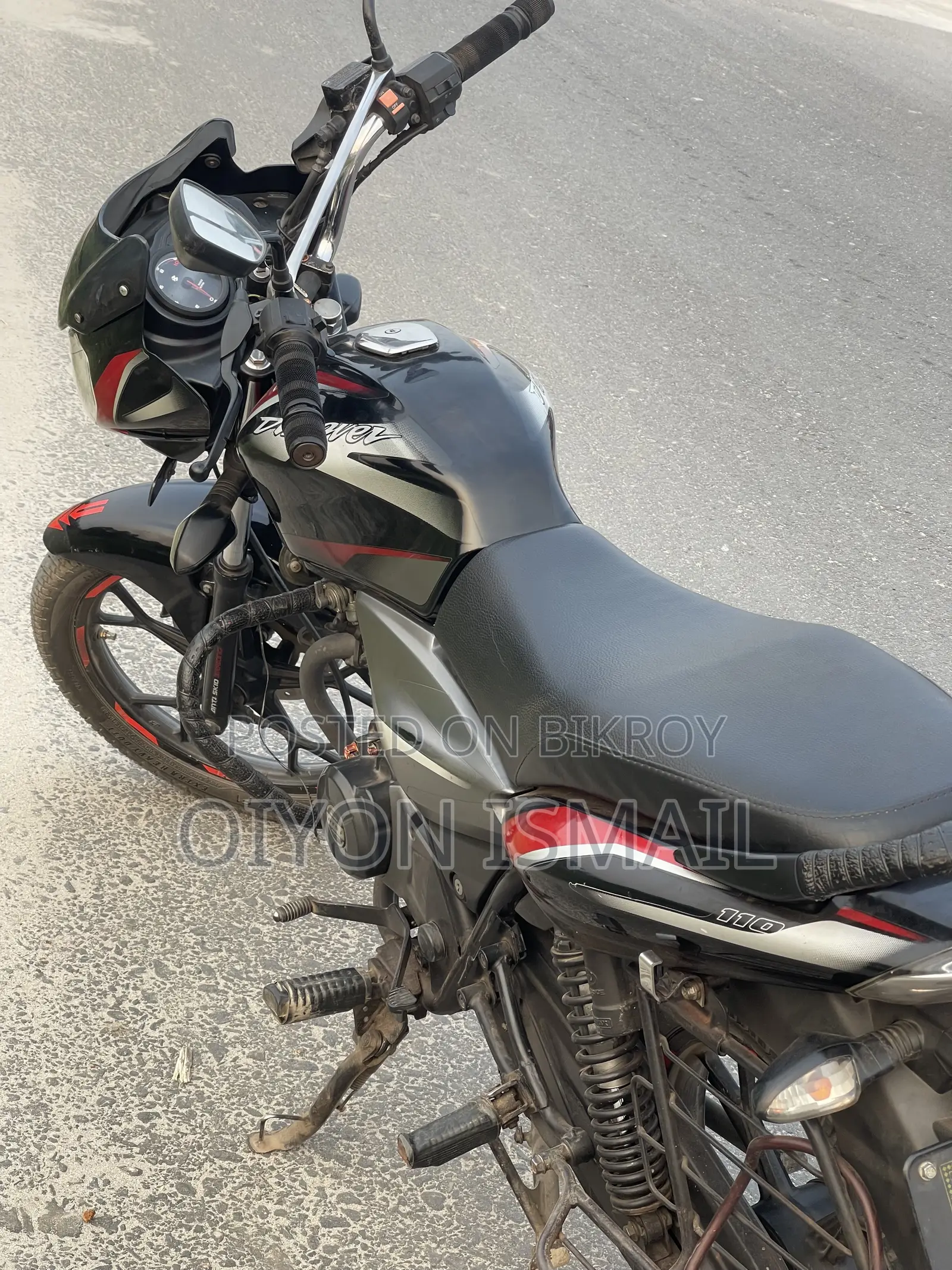 Bajaj Discover 110 2021 Black