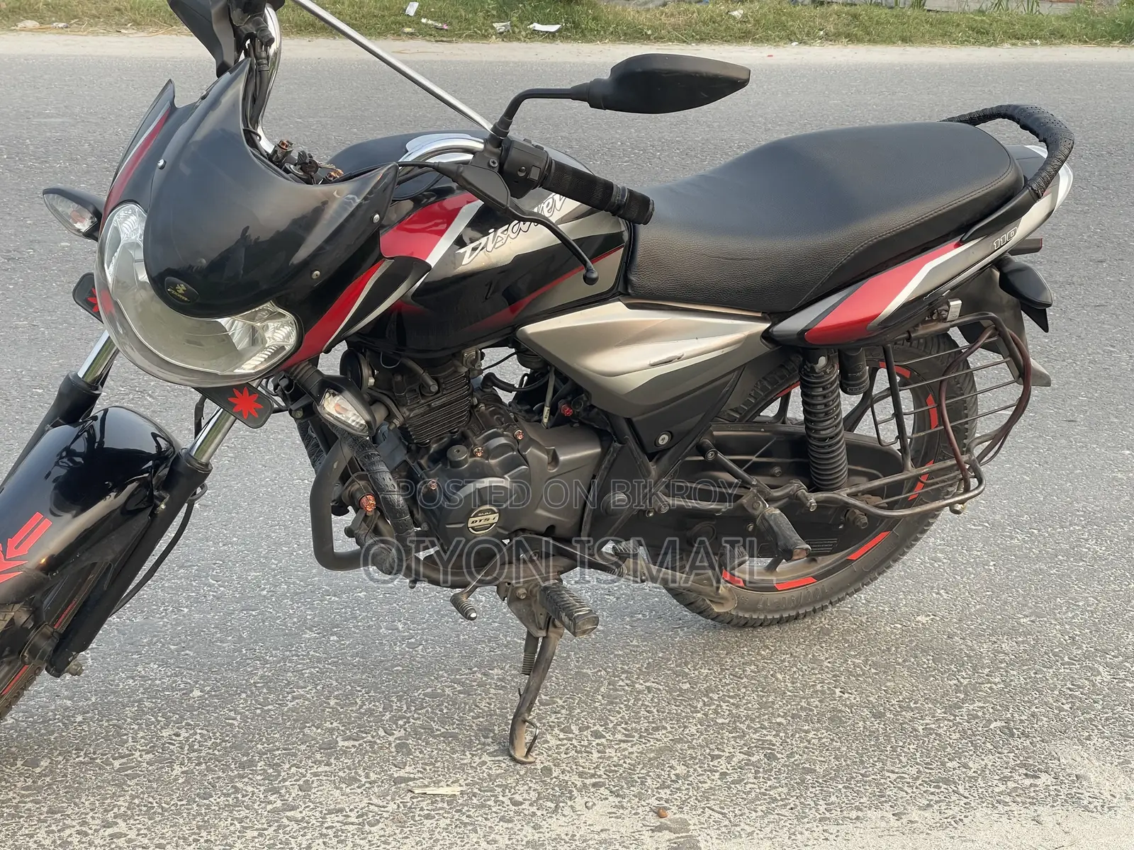 Bajaj Discover 110 2021 Black