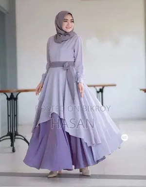 Dubai Cherry Borka With Hijab