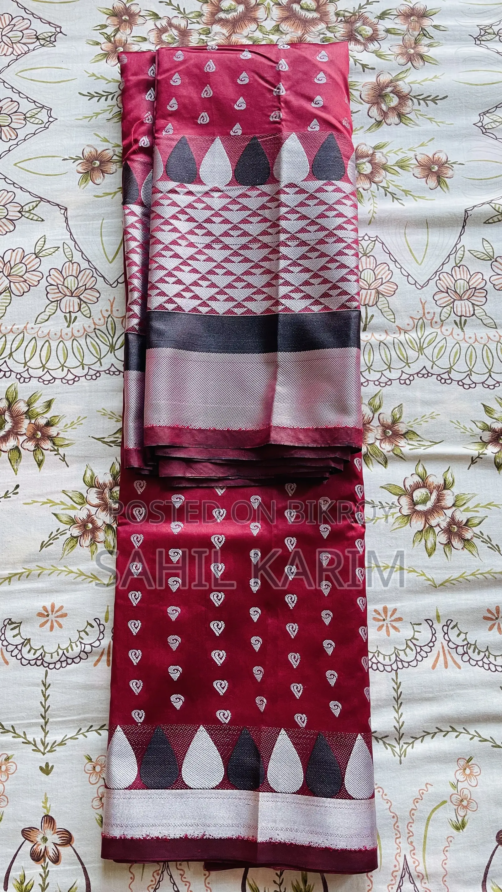 Indian Jamdani Saree