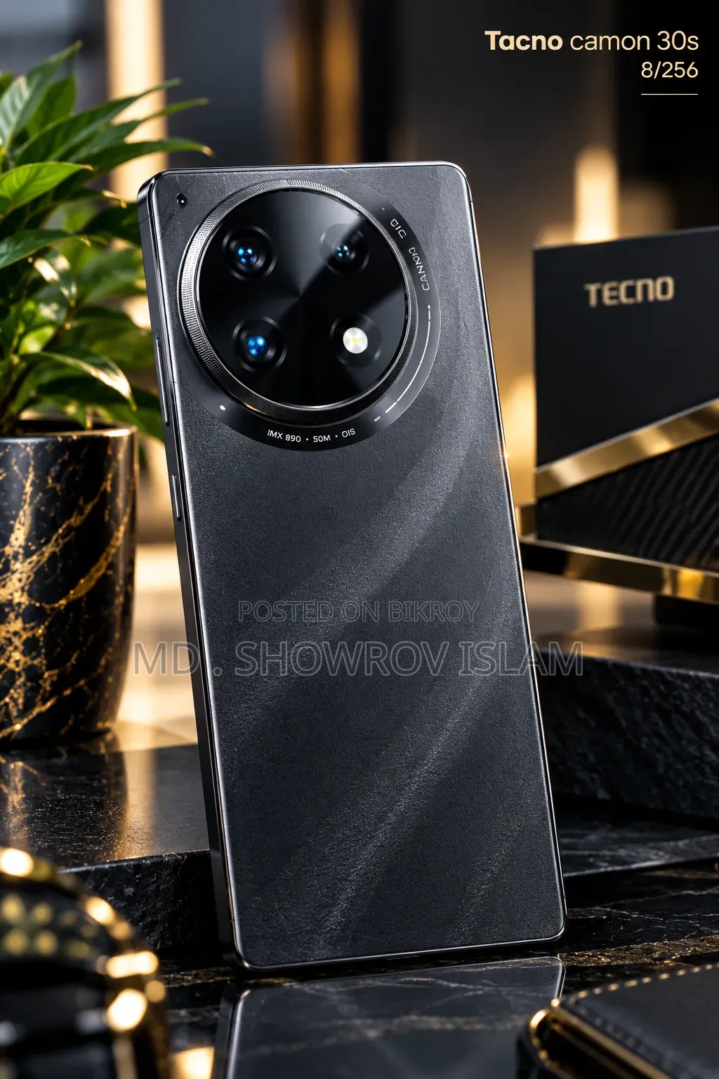 Tecno Camon 30S 256 GB Black