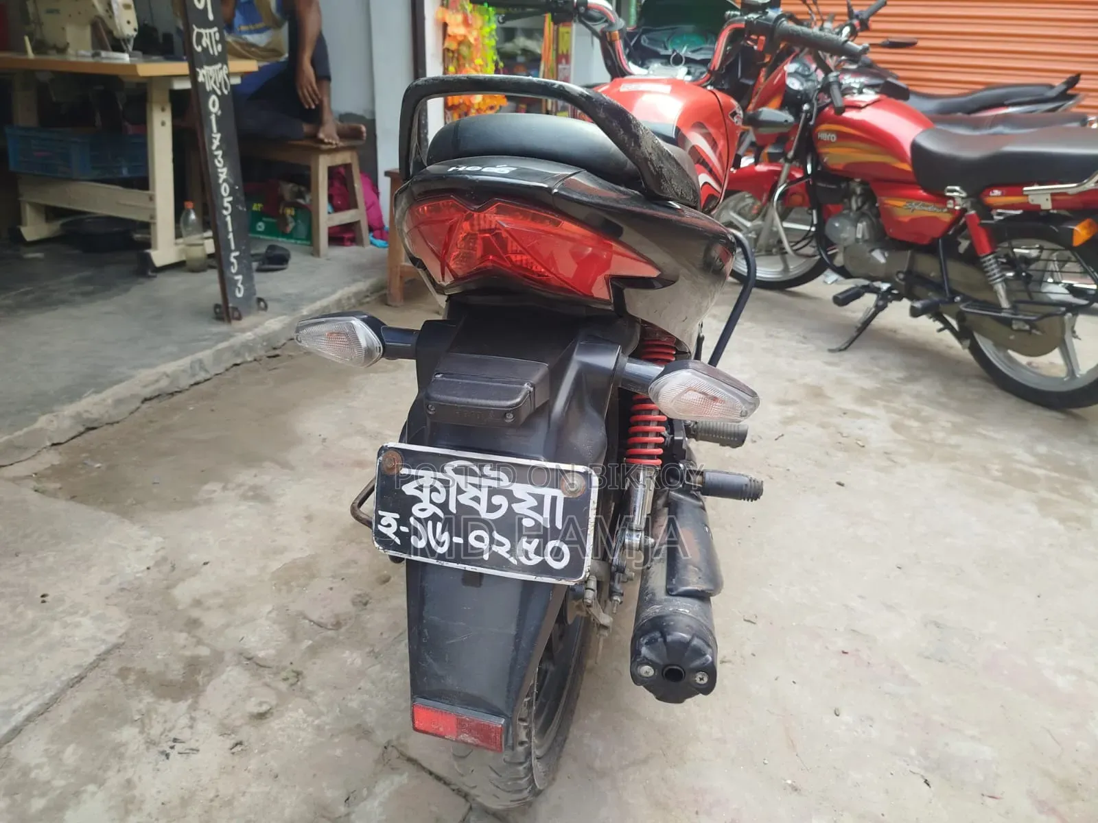 হিরো প্যাশন প্রো ২০১৯ রেড