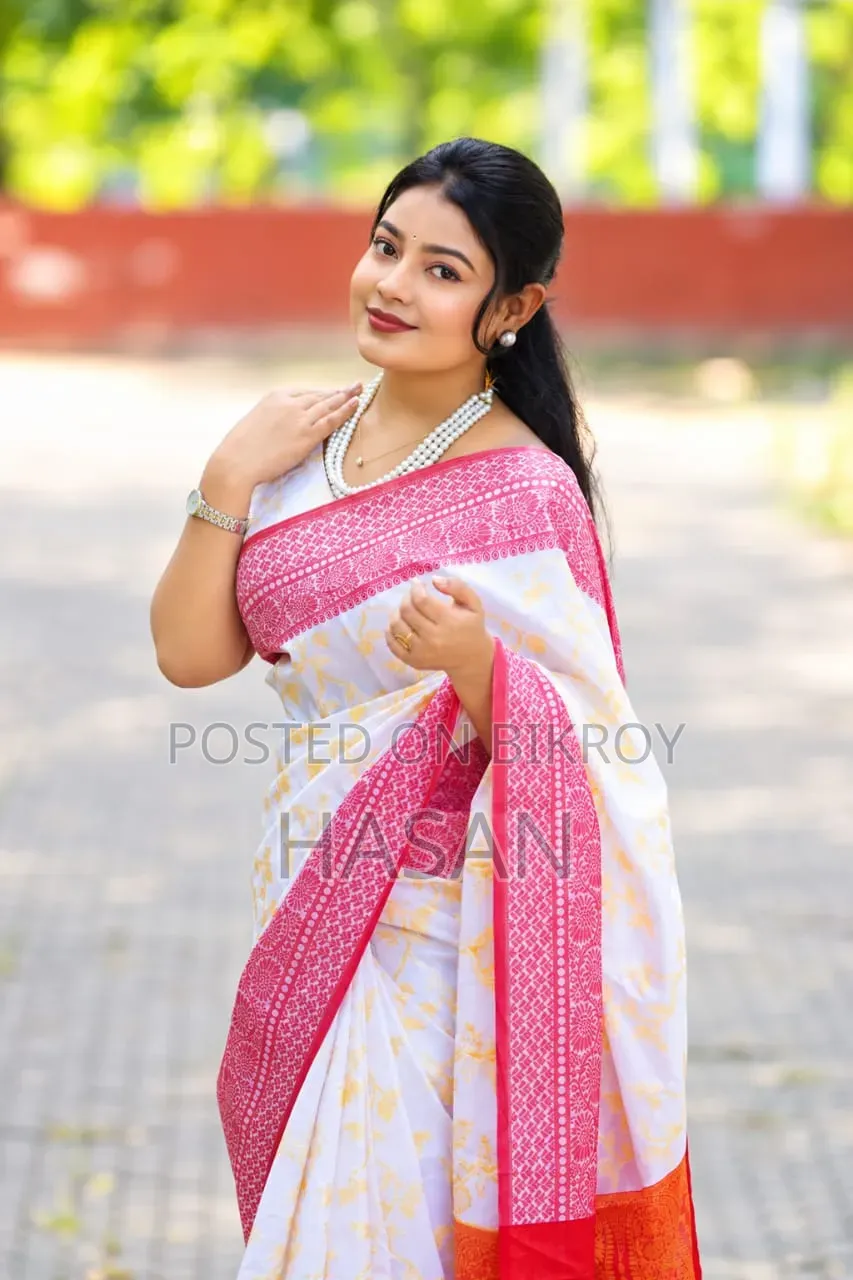 Kashmiri Katan Saree With Blouse Piece