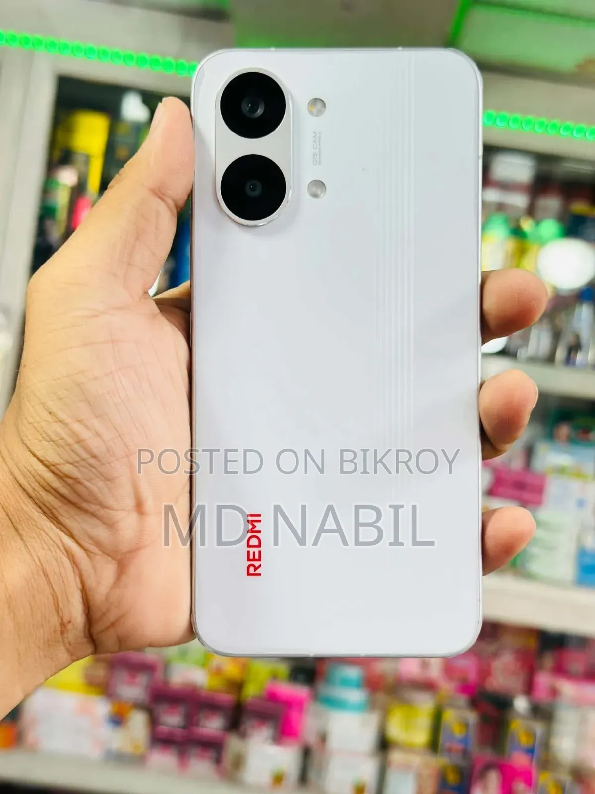 নতুন শাওমি রেডমি টারবো ৫ ম্যাক্স ২৫৬ জিবি সাদা