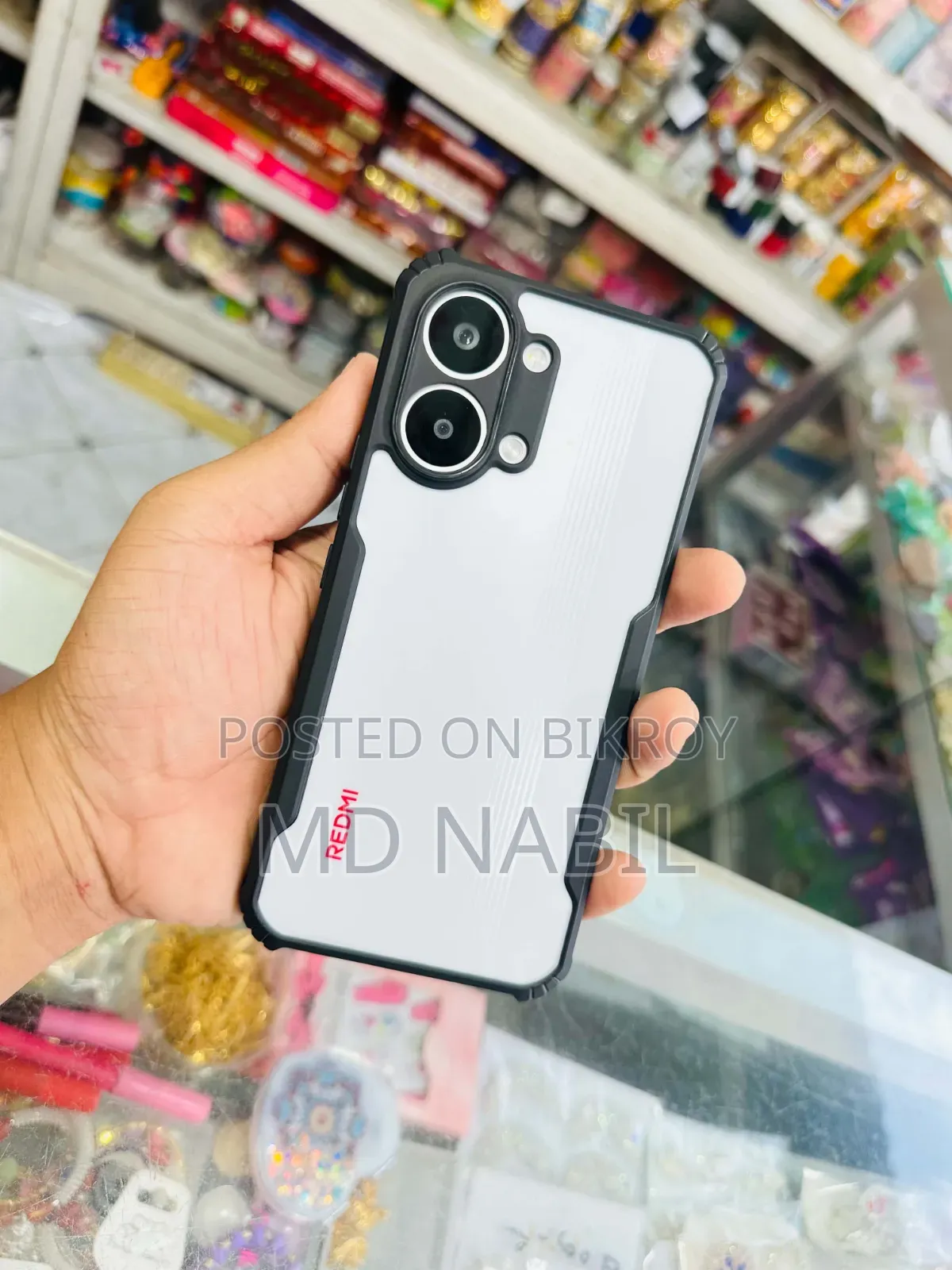 নতুন শাওমি রেডমি টারবো ৫ ম্যাক্স ২৫৬ জিবি সাদা