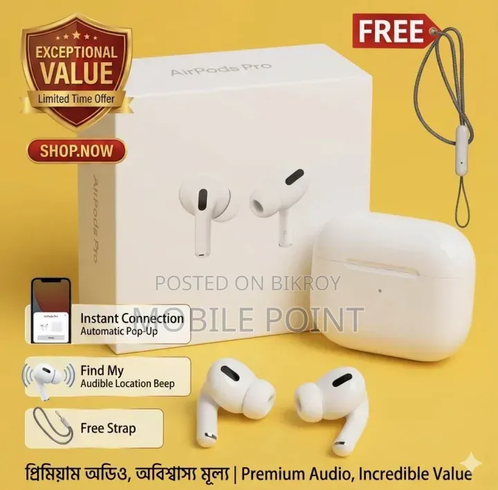 Apple AirPods 2nd Generation – Wireless Bluetooth Earbuds