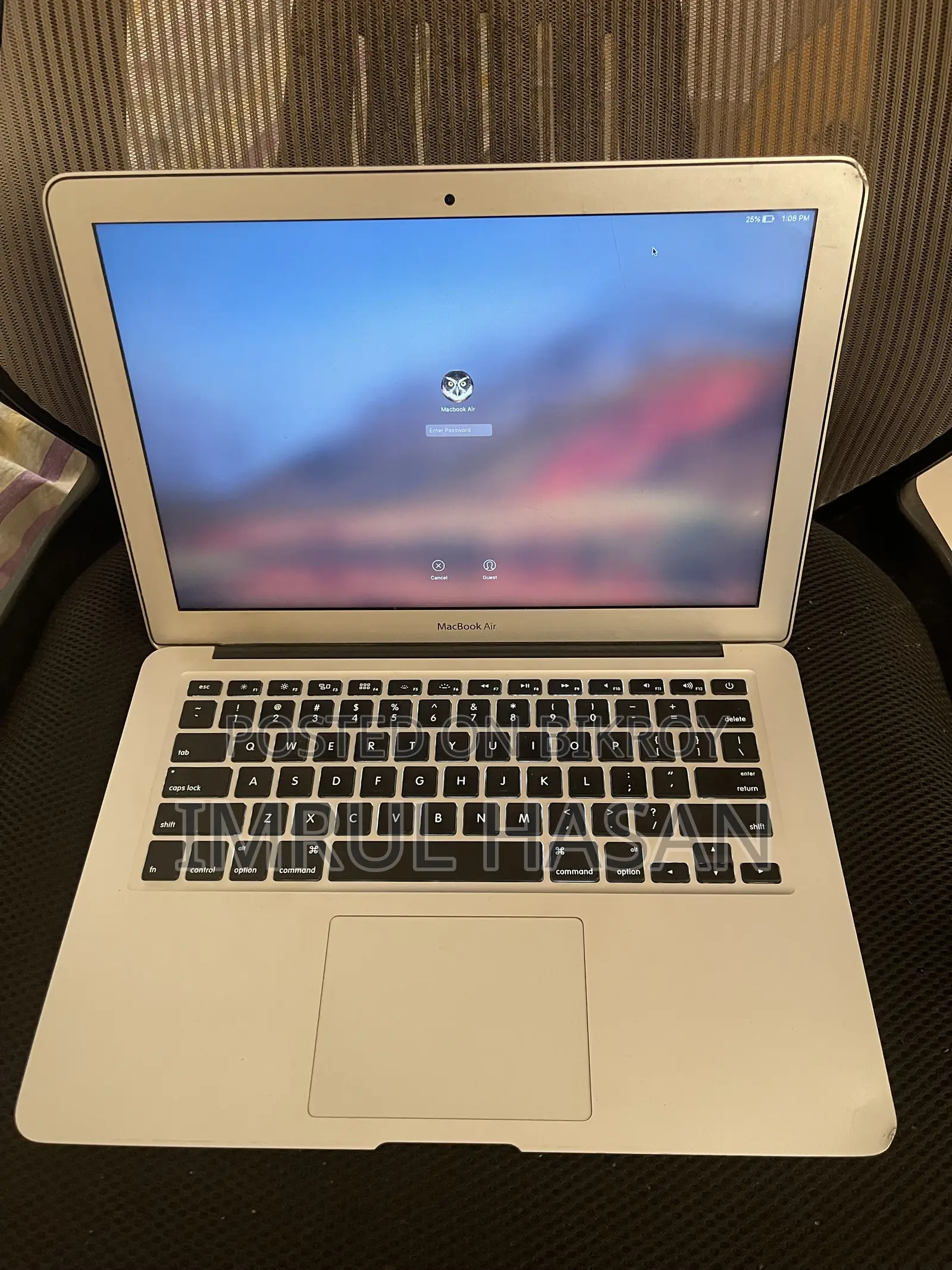 Laptop Apple MacBook 2013 4GB RAM Intel Core i5 SSD 128GB