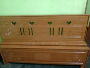 Bed With Mattress and Pillows Bolster