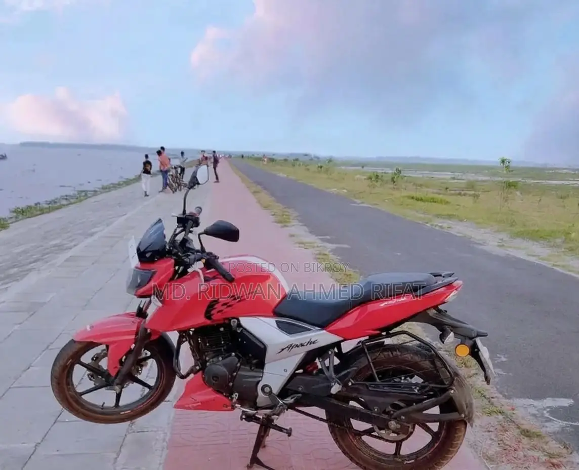 TVS Apache RTR 160 4V 2019 Red