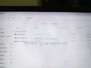 Laptop 16GB Intel Core i5 HDD plus SSD 500GB