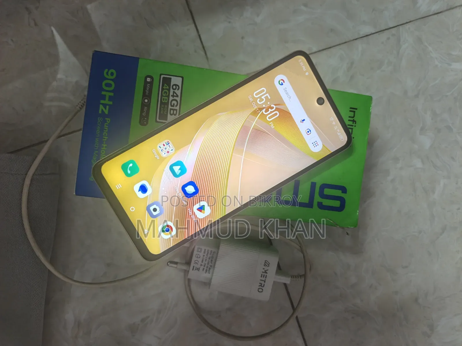 Infinix Smart 8 64 GB Yellow