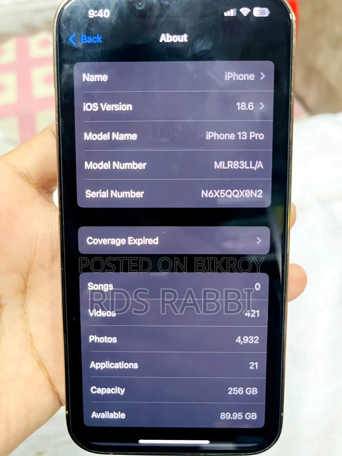 Apple iPhone 13 Pro 256 GB Rose Gold
