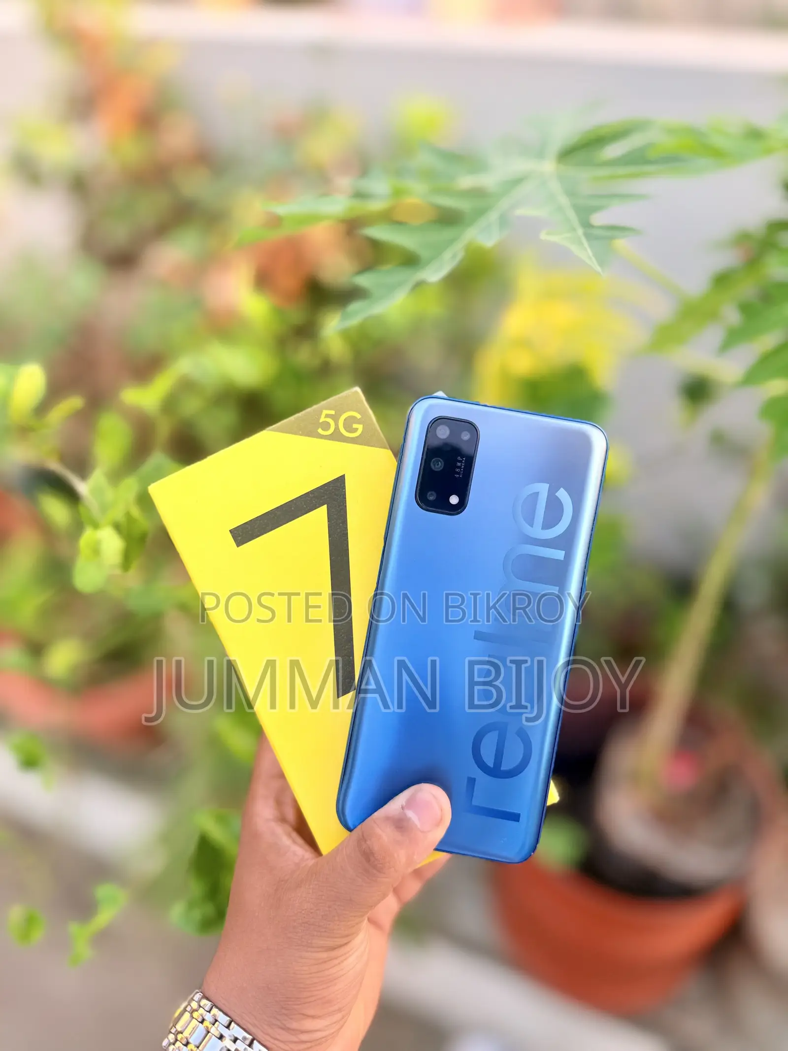 New Realme 7 5G 128 GB Silver